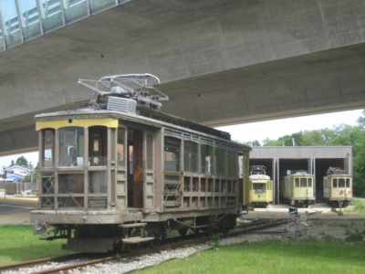 Motrice 45 musée du tram septembre 2015