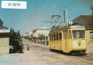Motrice 82 à Saint-Hélène en 1964