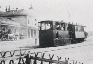 Tram à vapeur