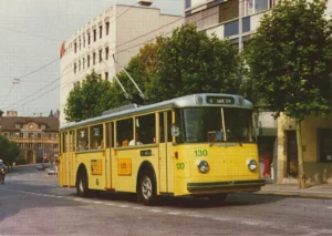 Trolleybus Saurer 130