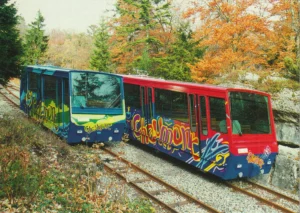 Funiculaire de Chaumont publicitaire et standard