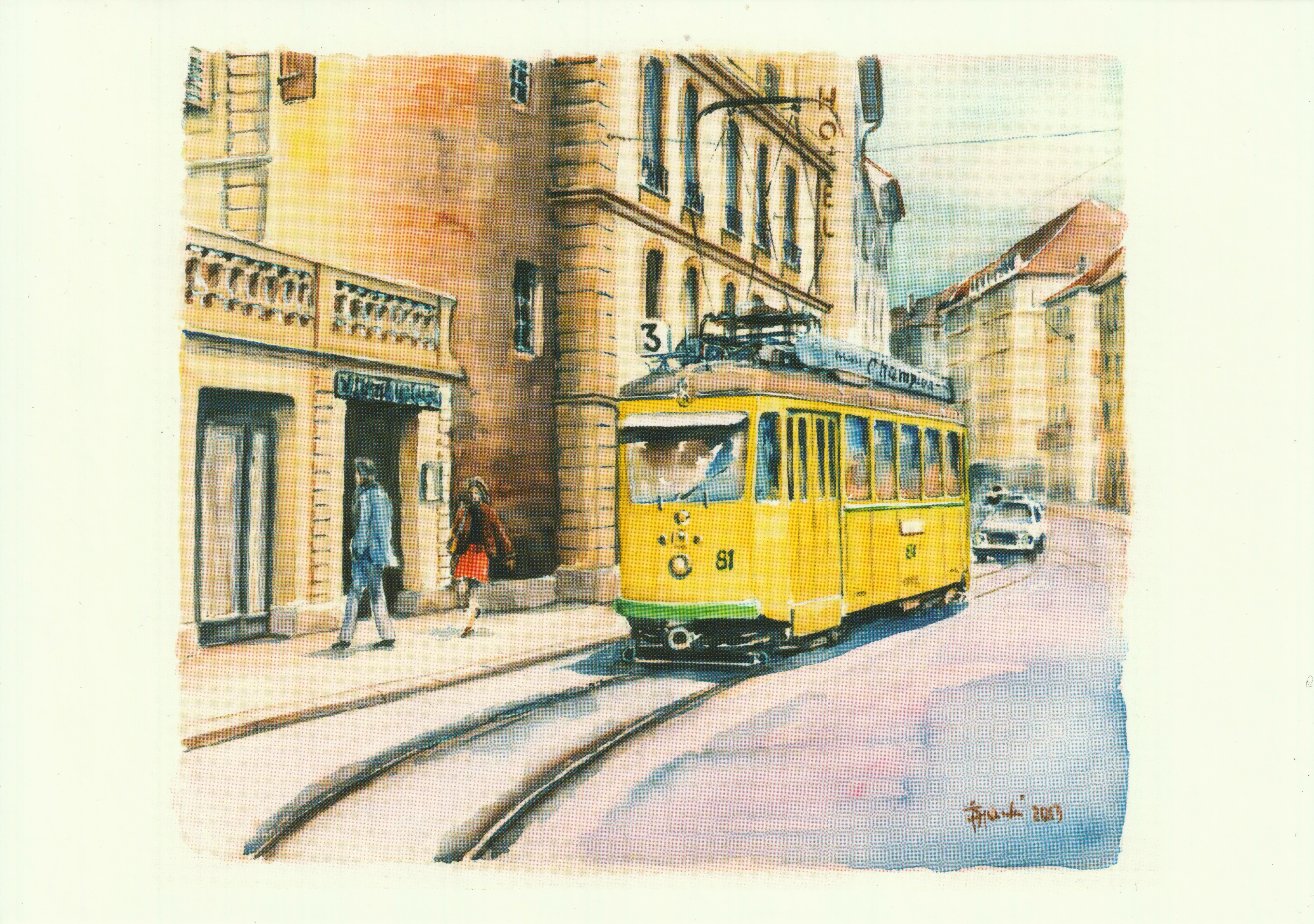 Motrice 81, Place Pury