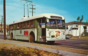 Trolleybus 9028, Los Angeles