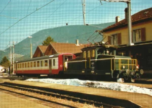 RVT Be 4/4 1 + B 302 à Travers